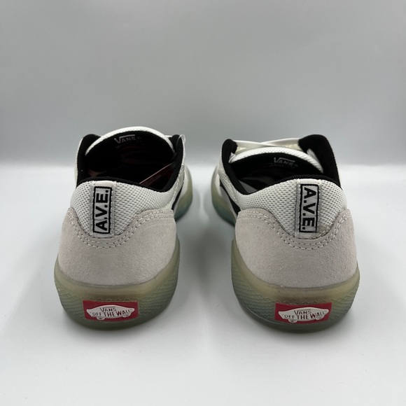 Vans Ave Pro Size 7 Men’s White Black - Picture 4 of 6